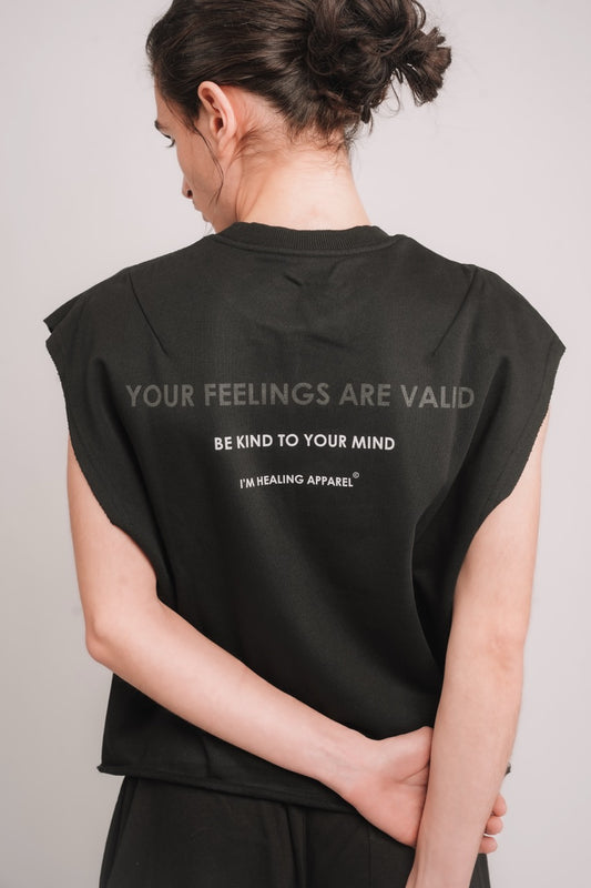 French Terry Boxy Tank Top