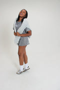 Shadow Fade Raw Edge Shorts