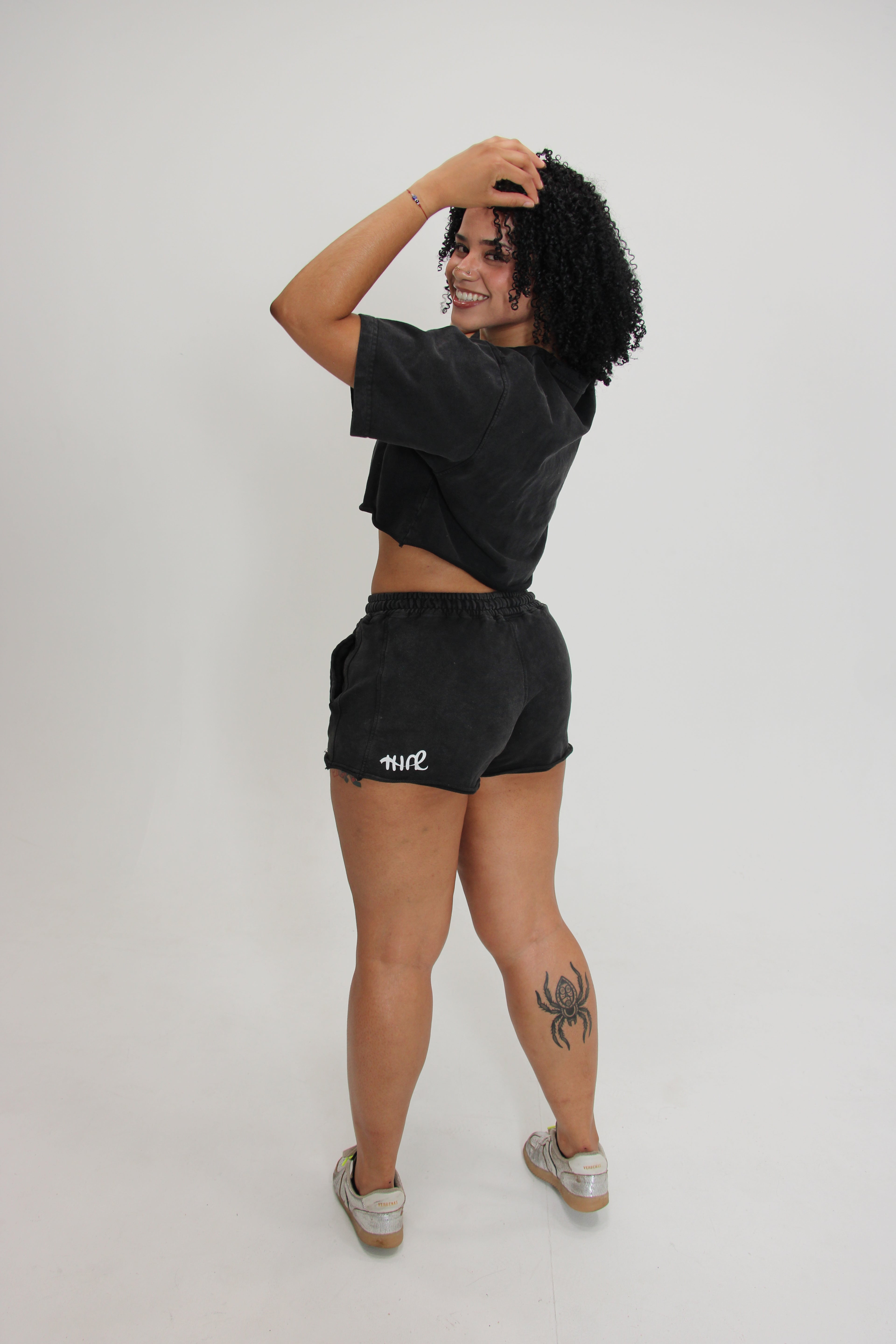 Midnight Fade Raw Shorts