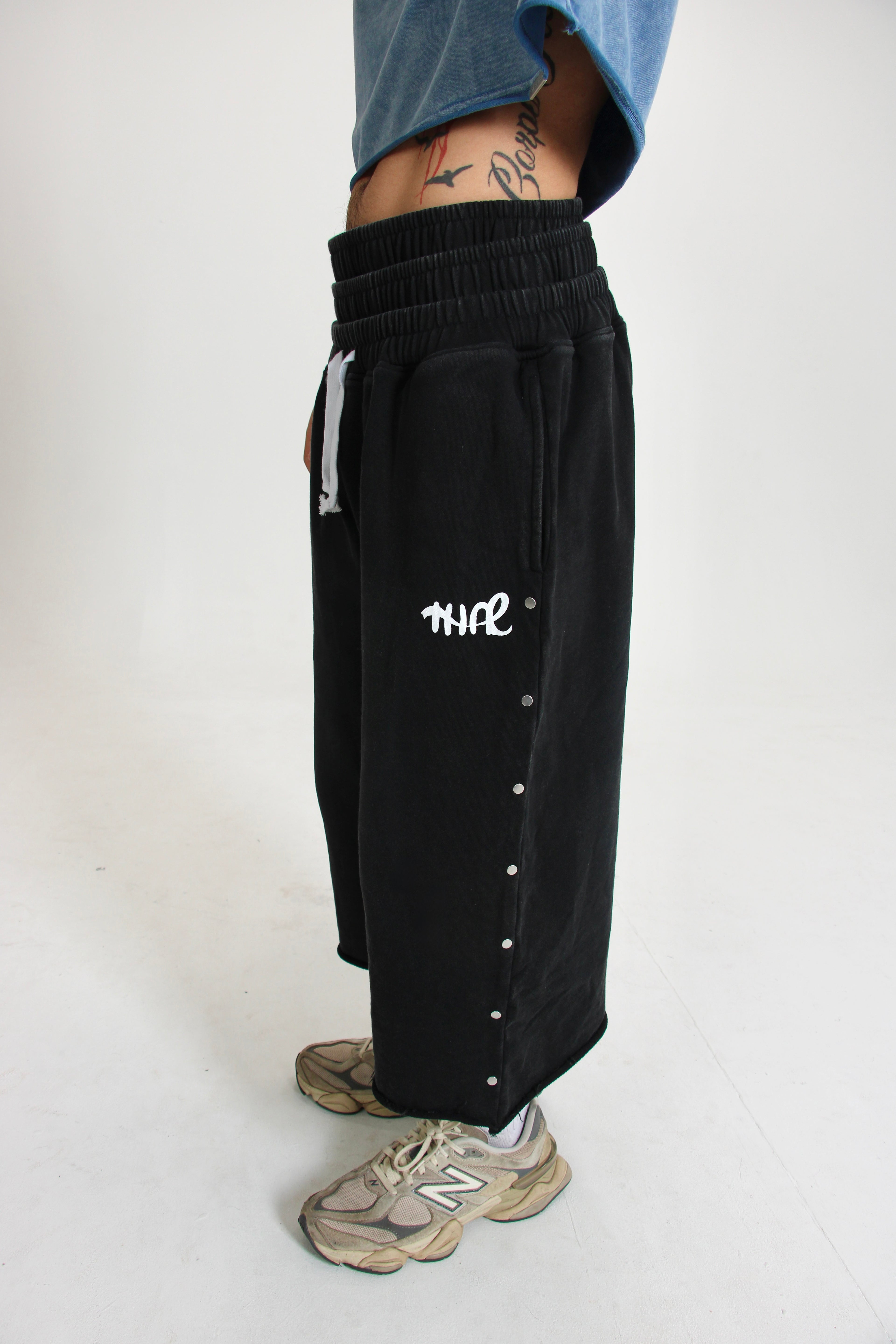 Triple Waistband Cropped Sweats