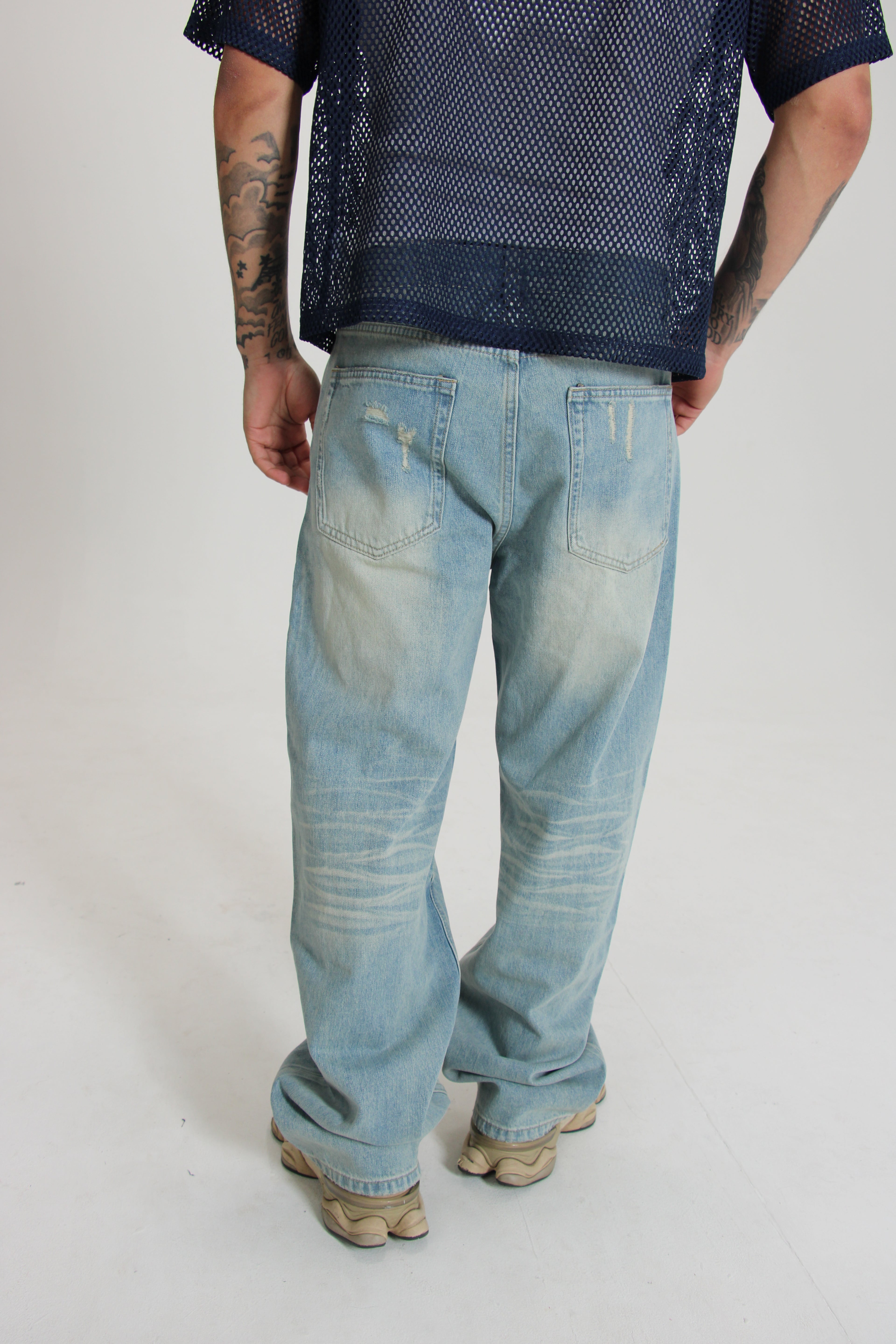 Raw Sunfade Denim