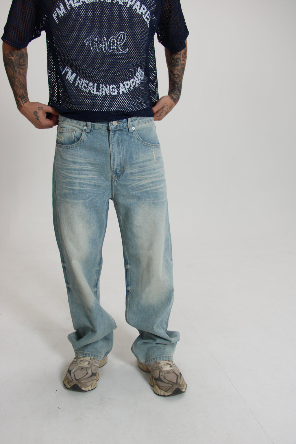 Raw Sunfade Denim