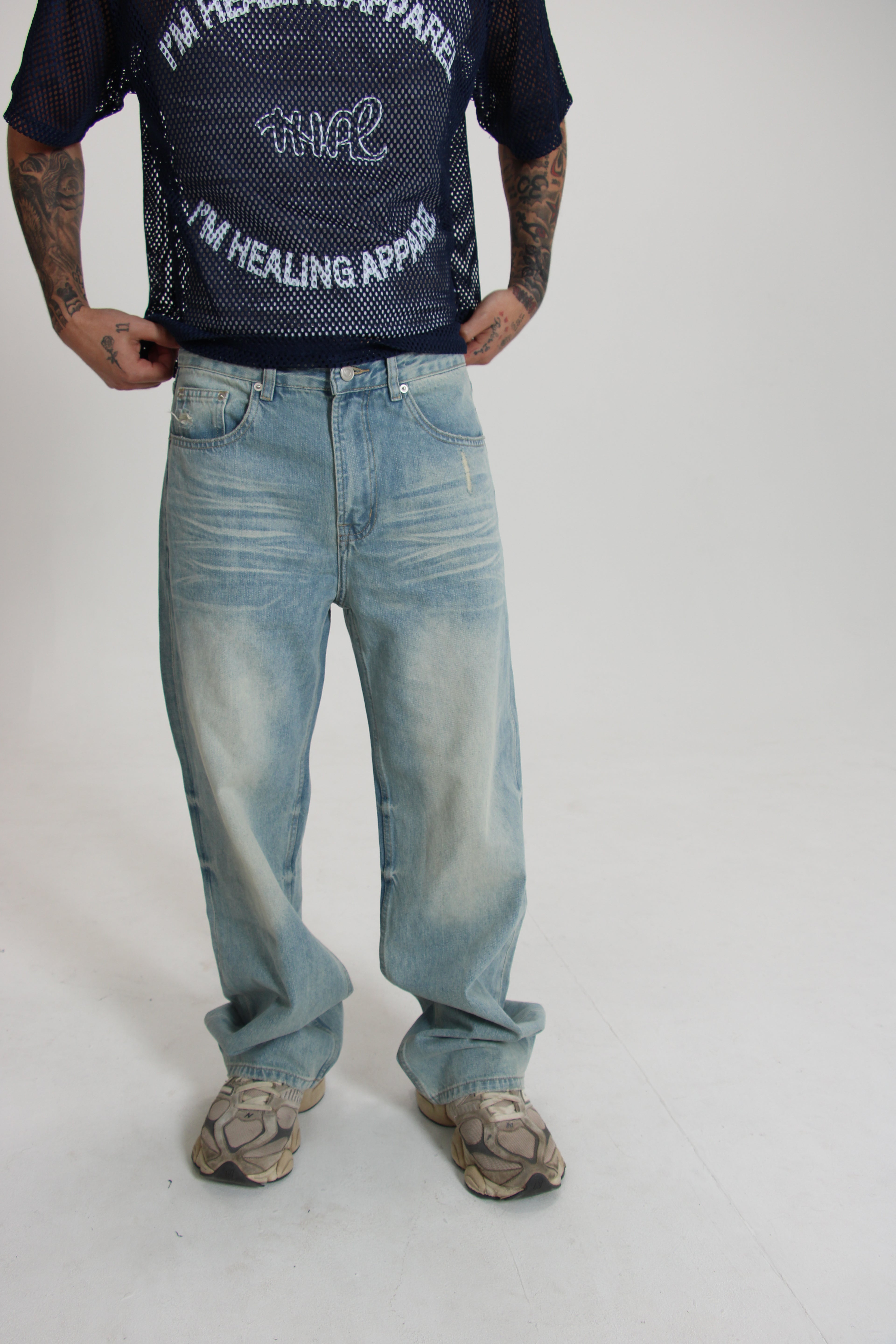 Raw Sunfade Denim