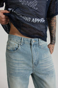 Raw Sunfade Denim