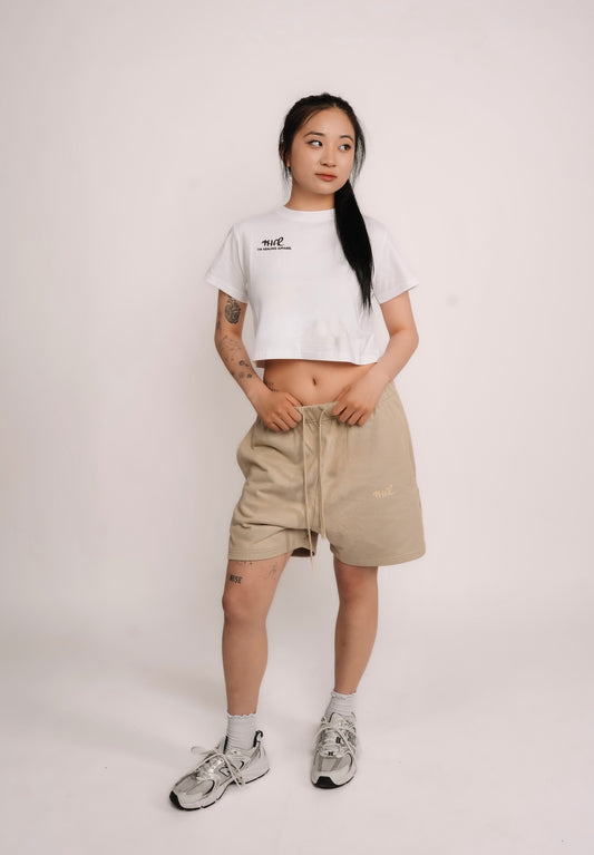 Heavyweight Loose Fit Cotton Shorts